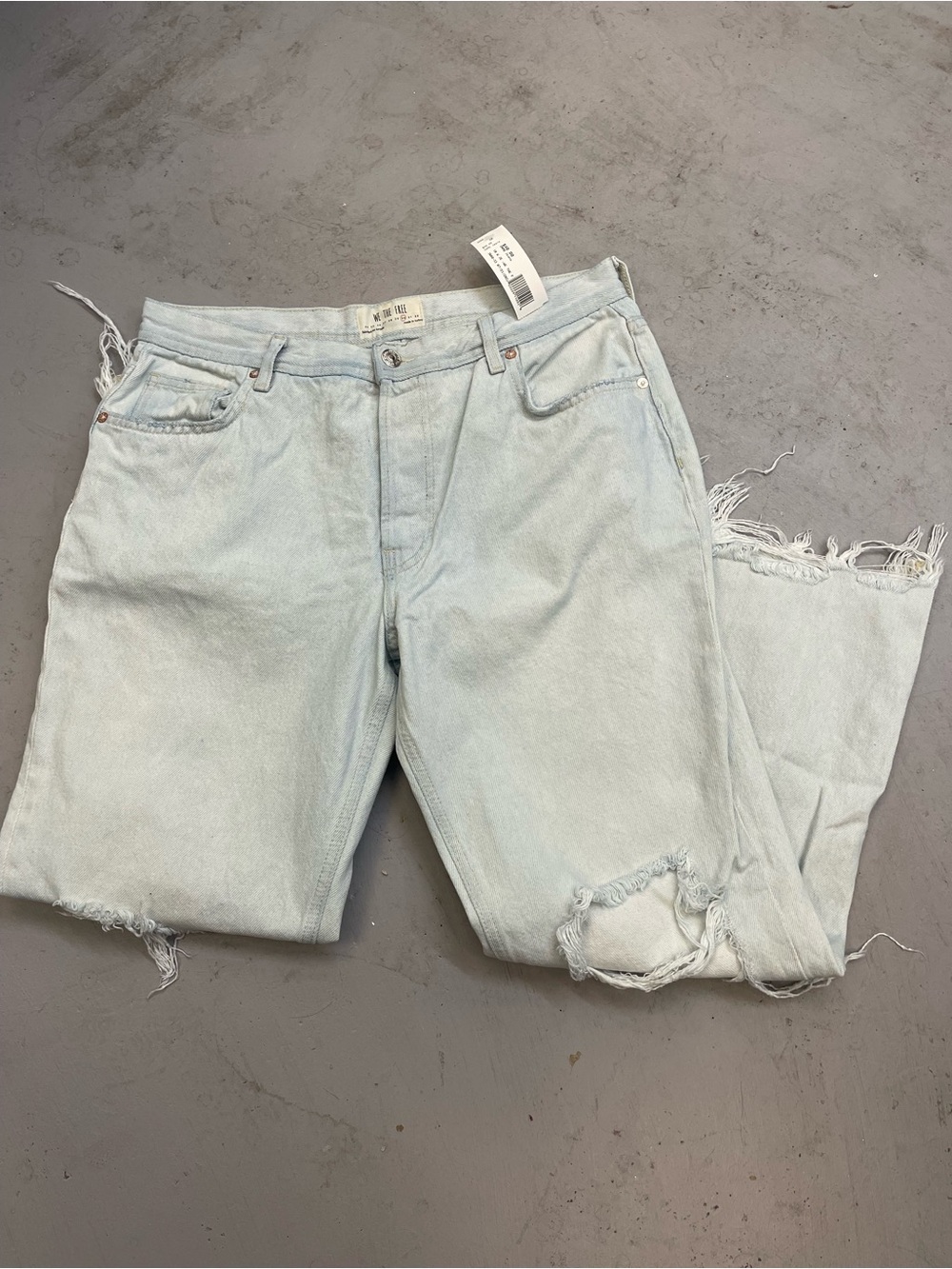We The Free Light Blue Denim Jeans